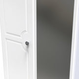 Pembroke Tall Mirrored 2 Door Double Wardrobe