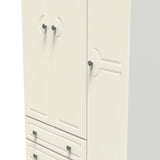 Pembroke 3 Door 2 Drawer Triple Wardrobe