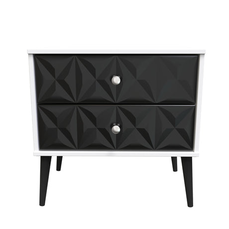 Pixel 2 Drawer Midi Chest with Dark Scandinavian Legs