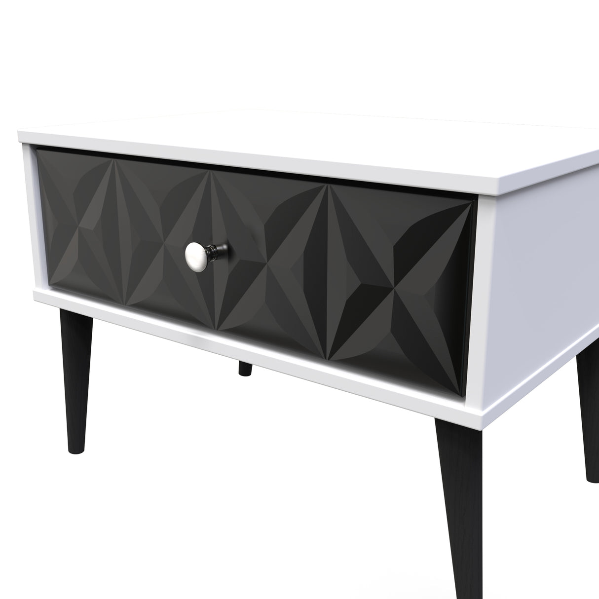 Pixel 1 Drawer Midi Chest with Dark Scandinavian Legs