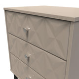 Pixel 3 Drawer Midi Chest with Dark Scandinavian Legs