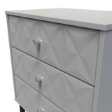 Pixel 3 Drawer Midi Chest with Dark Scandinavian Legs