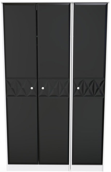 Pixel 3 Door Triple Wardrobe