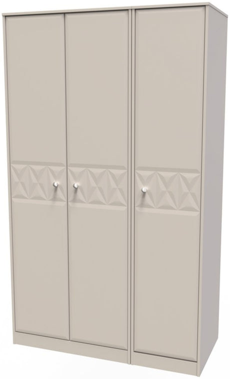 Pixel 3 Door Triple Wardrobe