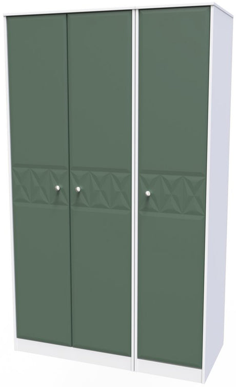 Pixel 3 Door Triple Wardrobe