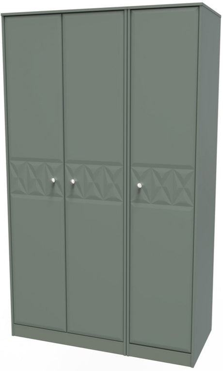 Pixel 3 Door Triple Wardrobe