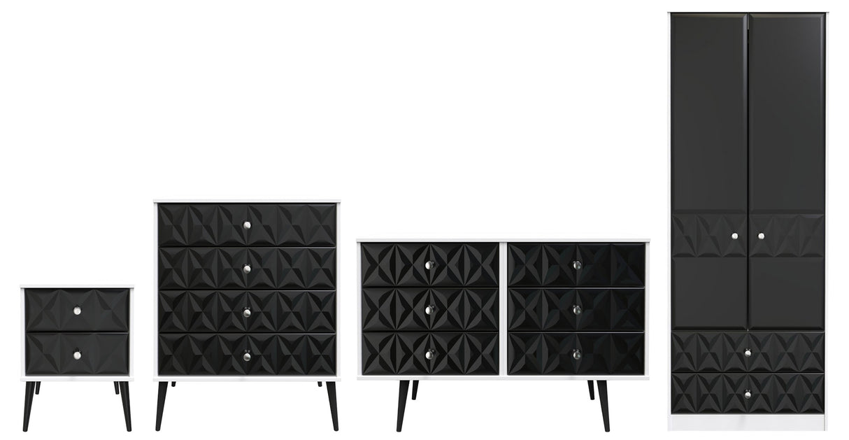 Pixel 4 Piece Bedroom Set
