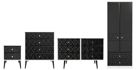 Pixel 4 Piece Bedroom Set