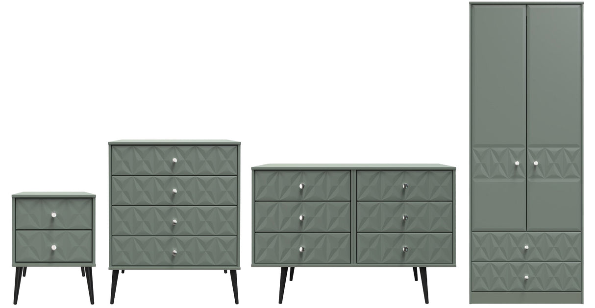 Pixel 4 Piece Bedroom Set