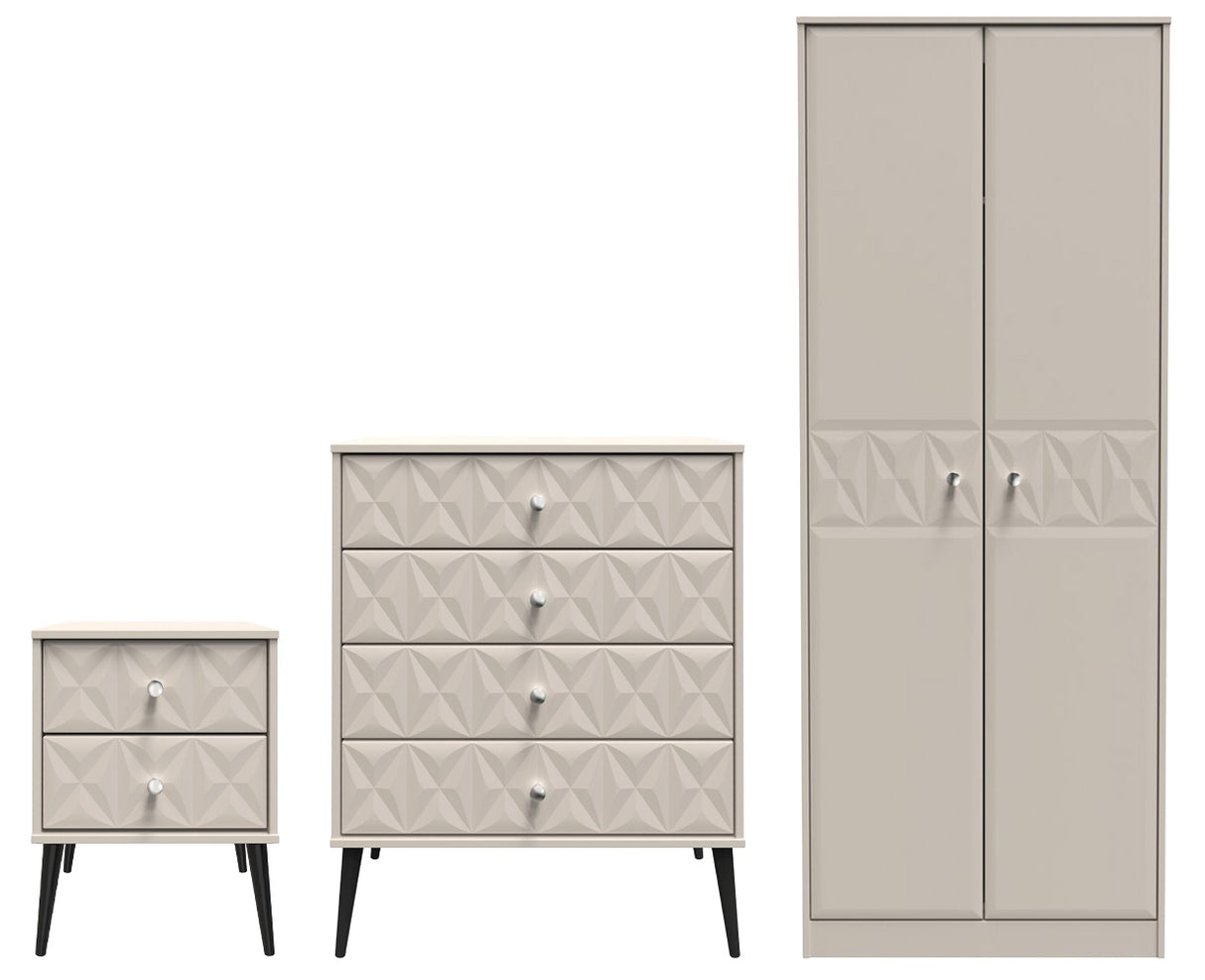 Pixel 3 Piece Bedroom Set
