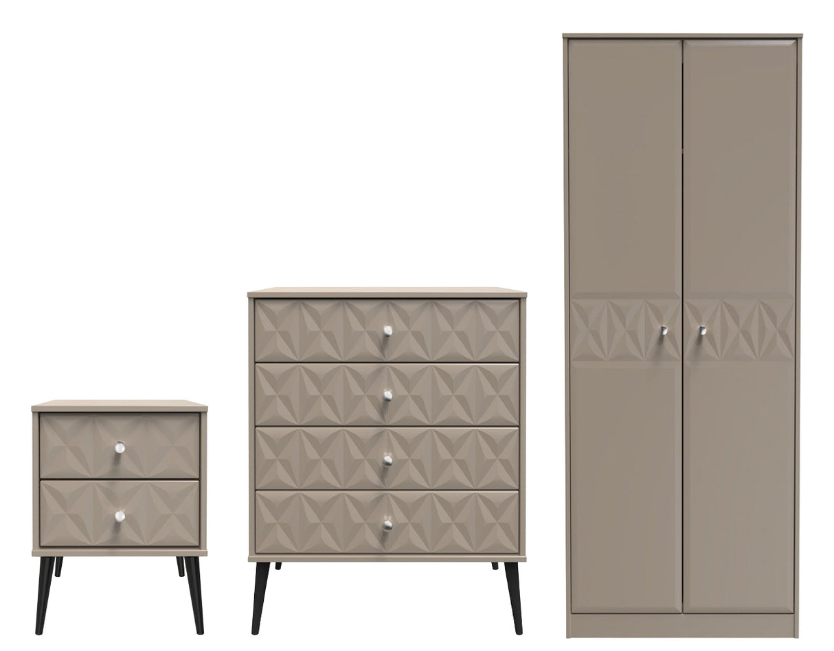 Pixel 3 Piece Bedroom Set