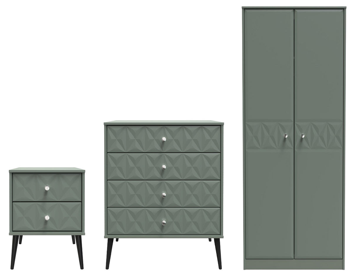 Pixel 3 Piece Bedroom Set