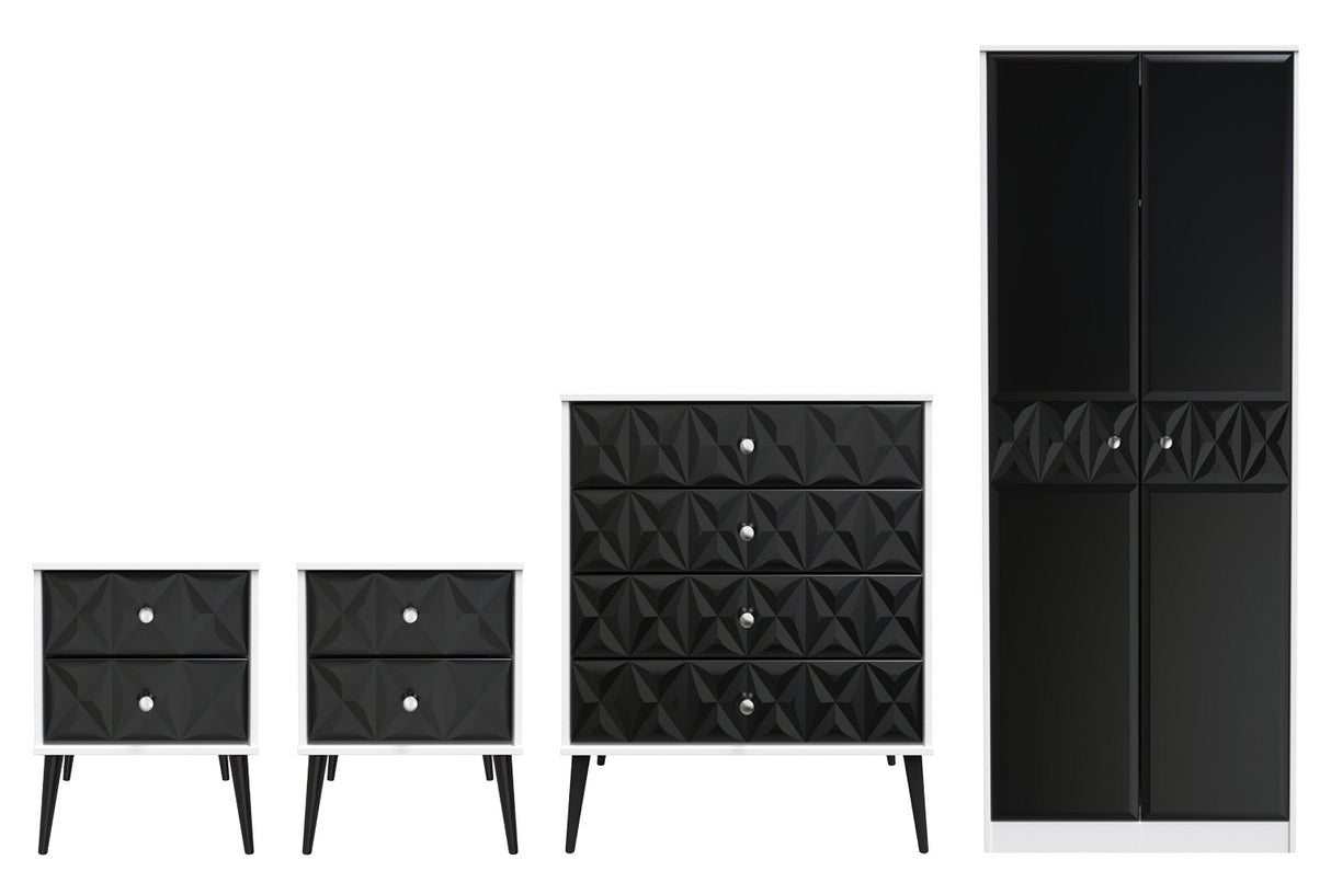 Pixel 4 Piece Bedroom Set