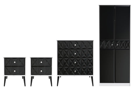 Pixel 4 Piece Bedroom Set