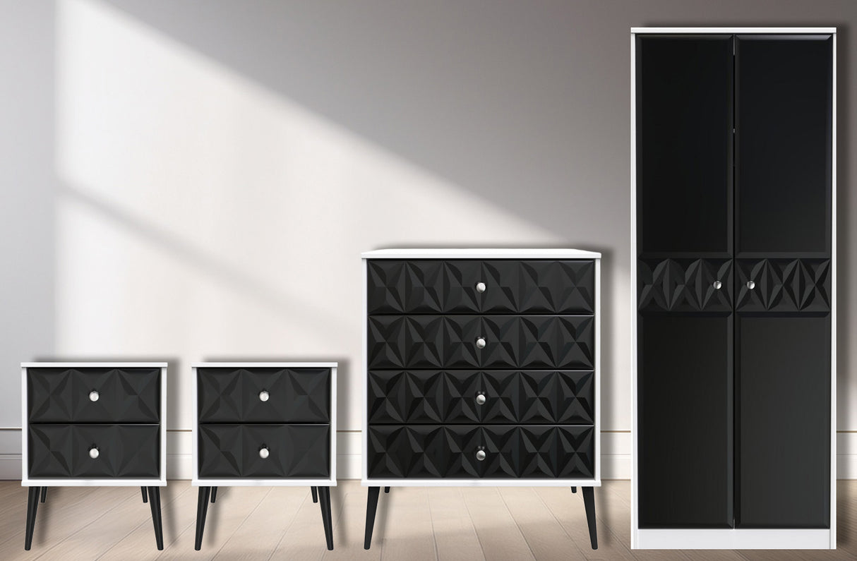 Pixel 4 Piece Bedroom Set