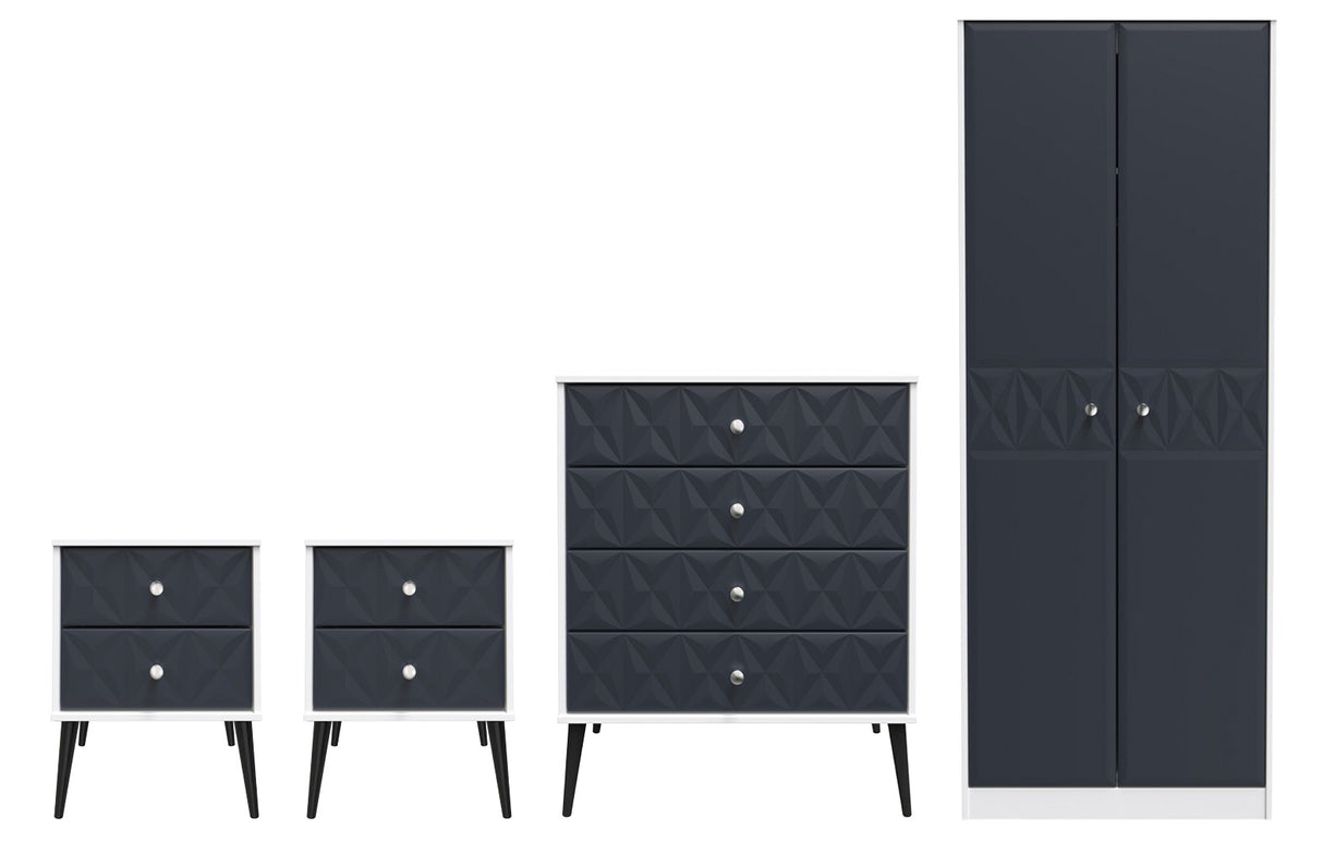 Pixel 4 Piece Bedroom Set