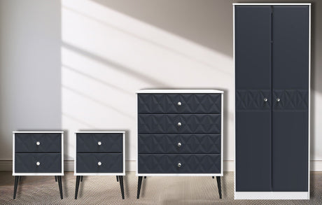Pixel 4 Piece Bedroom Set