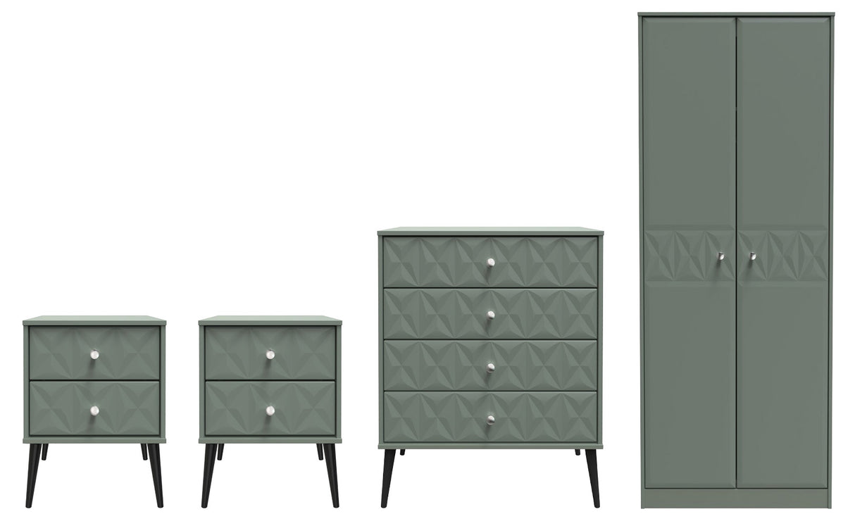 Pixel 4 Piece Bedroom Set