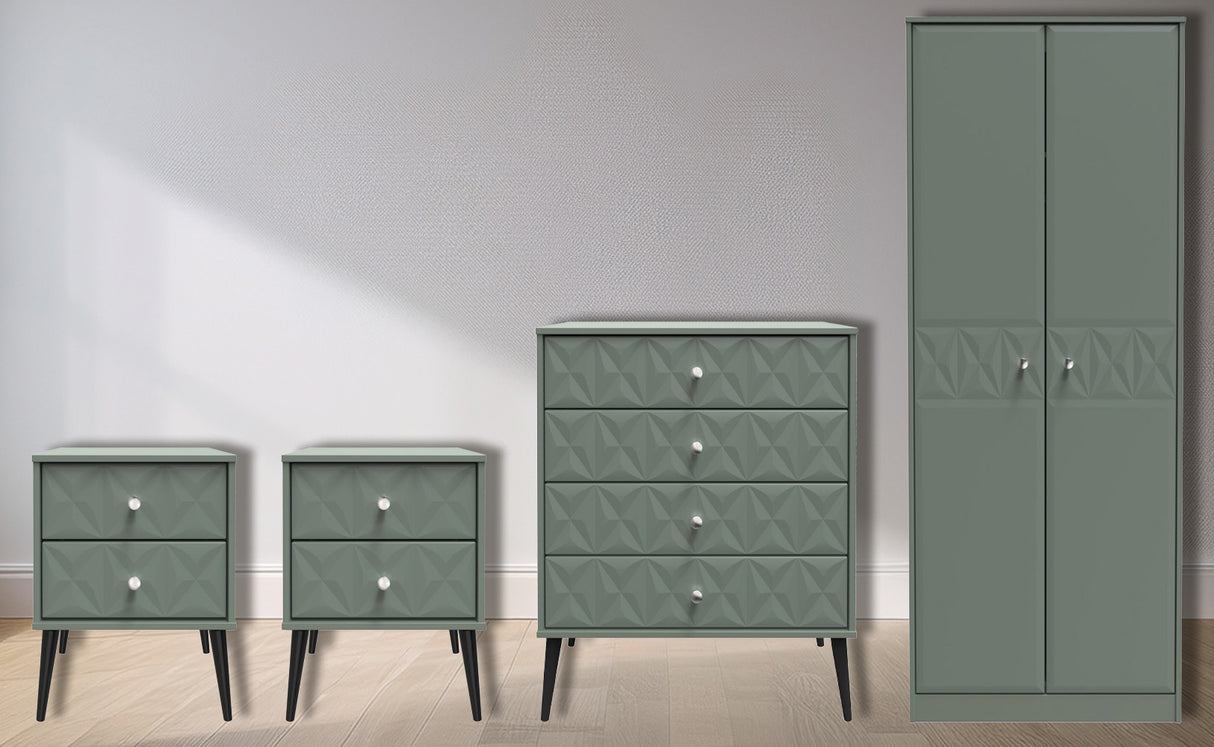 Pixel 4 Piece Bedroom Set