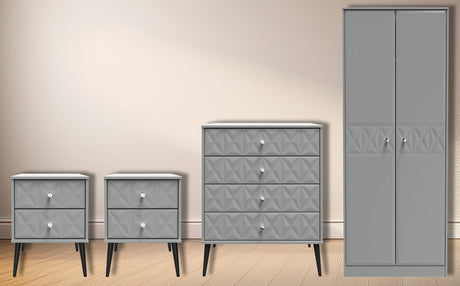 Pixel 4 Piece Bedroom Set