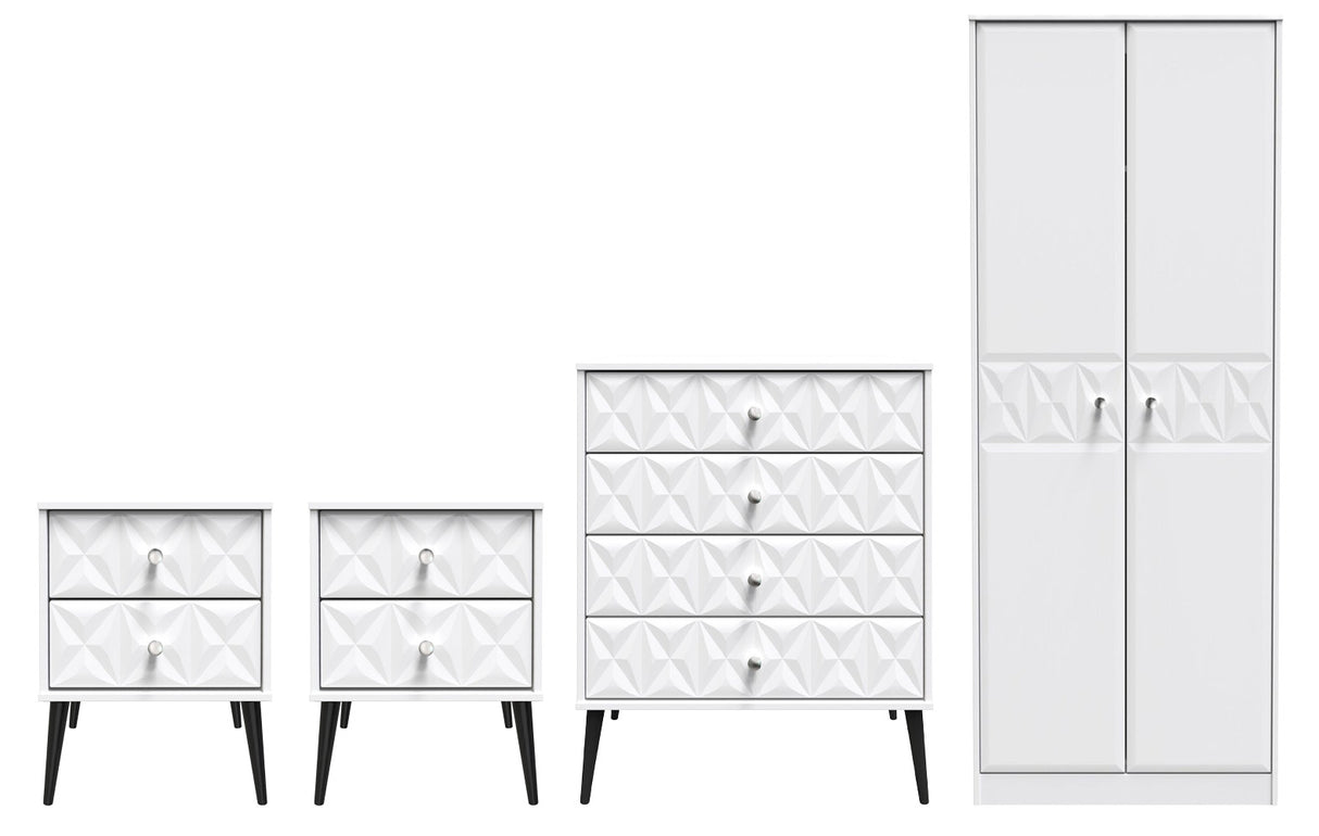 Pixel 4 Piece Bedroom Set