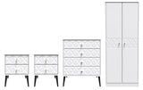 Pixel 4 Piece Bedroom Set