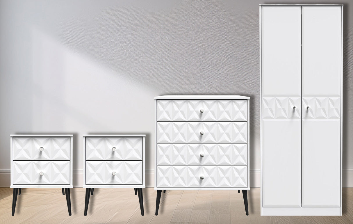Pixel 4 Piece Bedroom Set