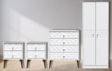 Pixel 4 Piece Bedroom Set