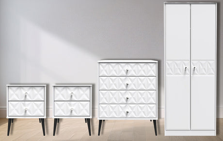 Pixel 4 Piece Bedroom Set