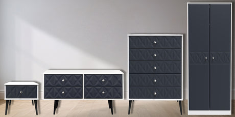 Pixel 4 Piece Bedroom Set
