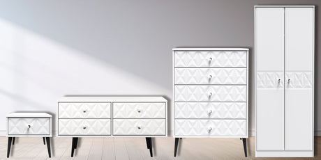 Pixel 4 Piece Bedroom Set