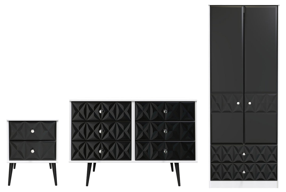 Pixel 3 Piece Bedroom Set