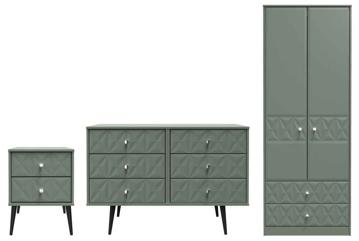 Pixel 3 Piece Bedroom Set