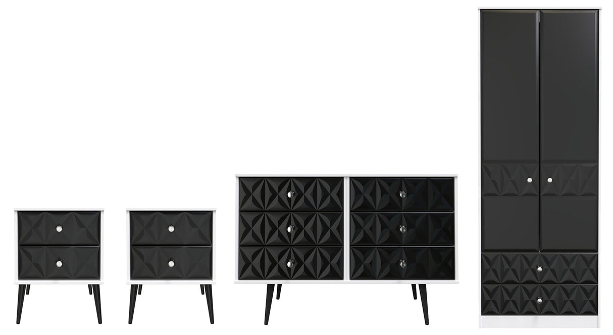 Pixel 4 Piece Bedroom Set