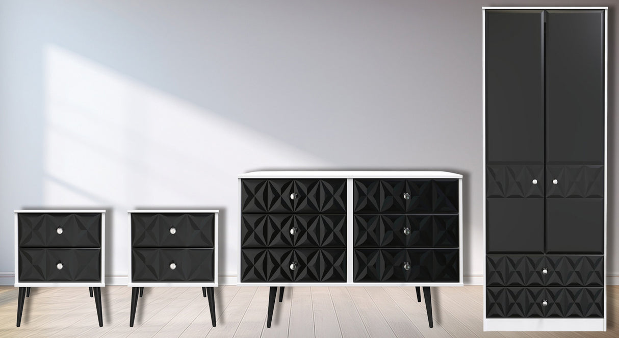 Pixel 4 Piece Bedroom Set