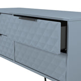 Harlequin 4 Drawer Bed Box with Black Hairpin Legs