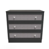 Rattan 3 Drawer Chest