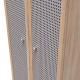 Rattan 2 Door Wardrobe