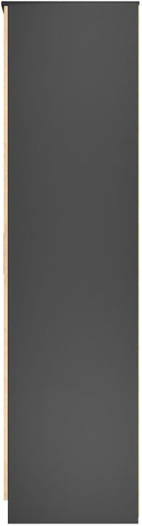 Java Tall Mirrored 2 Drawer 3 Door Triple Wardrobe