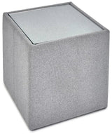 Rohe Glass Top Fabric Lamp Table