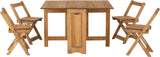 Santos Butterfly Folding Space Saving Dining Set