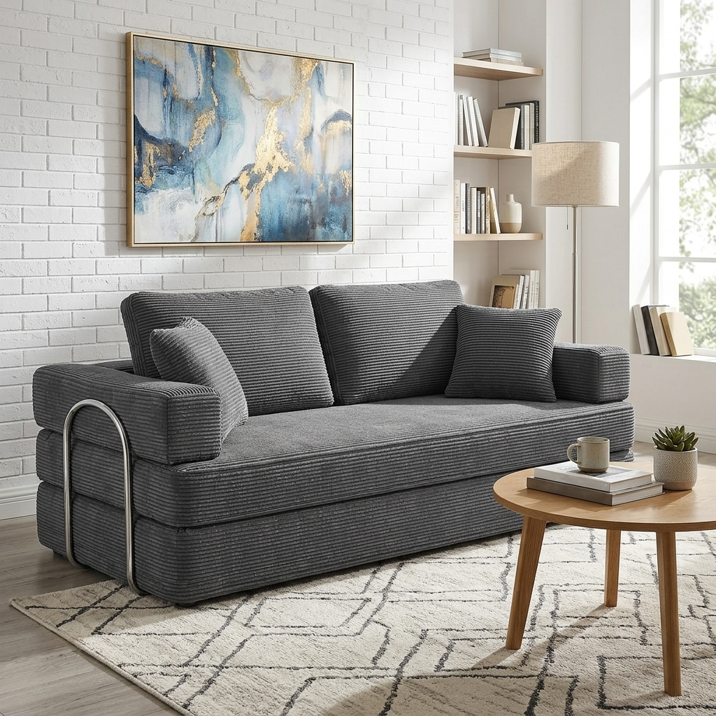 Flex 3 Seater Boneless Compressed Sofa Bed