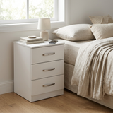 Paddington 3 Door Wardrobe & 7 Drawer Chest 3 Piece Bedroom Set