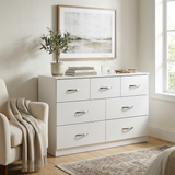 Paddington 3 Door Wardrobe & 7 Drawer Chest 3 Piece Bedroom Set