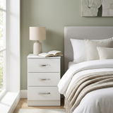 Paddington 4 Door Wardrobe & 3+2 Drawer Chest 4 Piece Bedroom Set