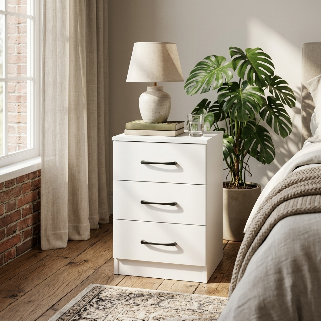 Paddington 4 Door Wardrobe & 7 Drawer Chest 4 Piece Bedroom Set