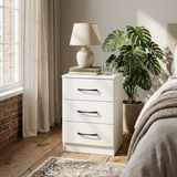 Paddington 4 Door Wardrobe & 7 Drawer Chest 4 Piece Bedroom Set