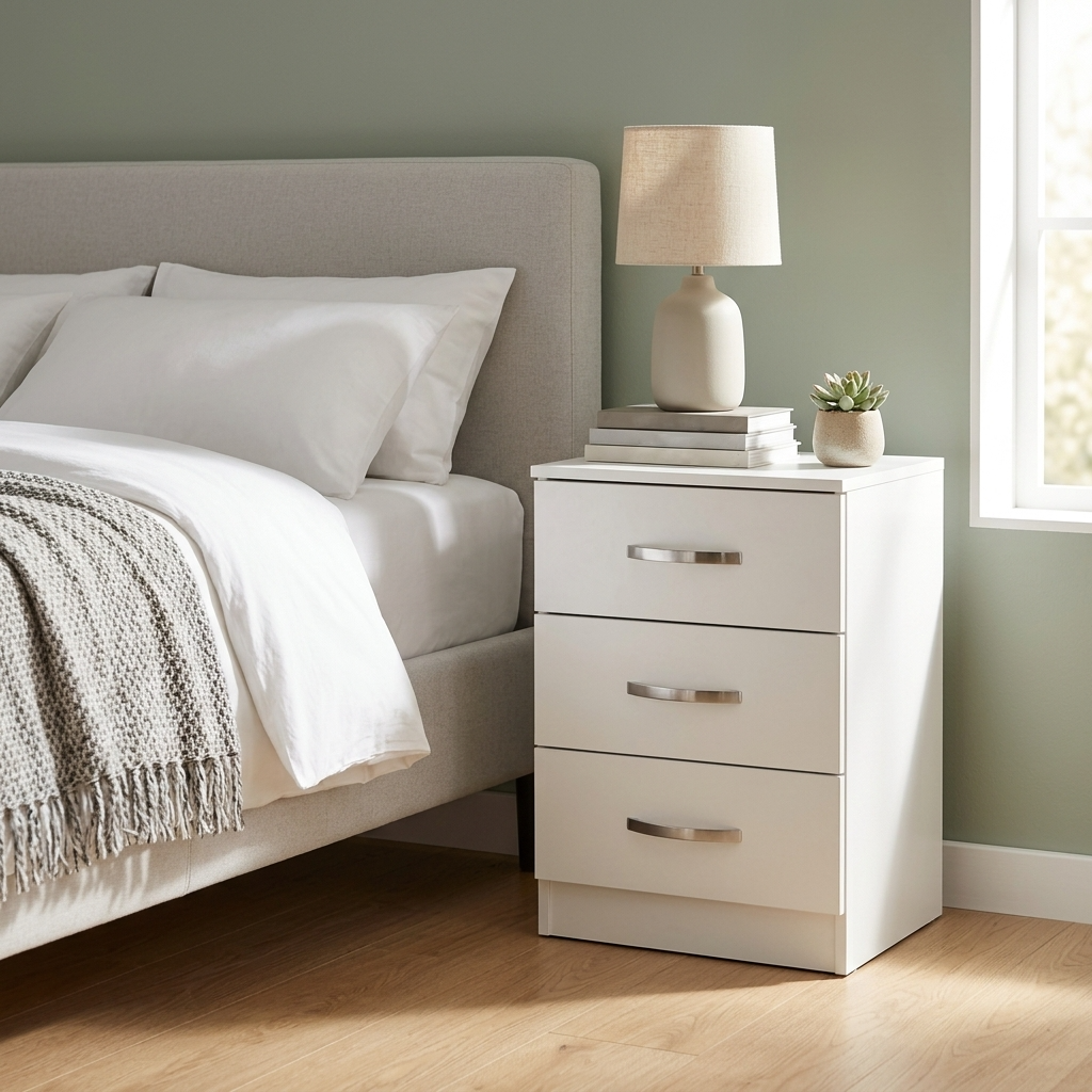 Paddington 4 Door Wardrobe & 7 Drawer Chest 4 Piece Bedroom Set