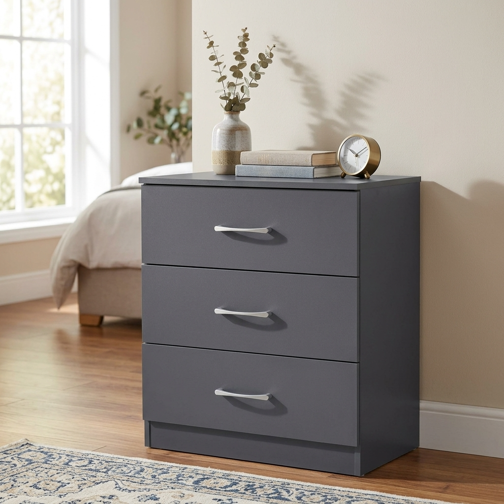 Highbury 4 Piece Bedroom Set With 3 Door Triple Wardrobe