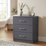 Highbury 4 Piece Bedroom Set With 3 Door Triple Wardrobe